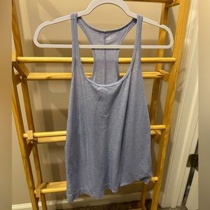 Gap Fit racer back workout shirt in lavender.